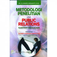 Metodologi Penelitian Untuk Public Relations