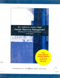 Human resource management : gaining a competitive advantage