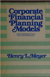 Corporate financial planning models