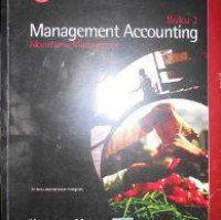 Management accounting; akuntansi manajemen