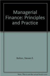 Managerial finance : principles and practice