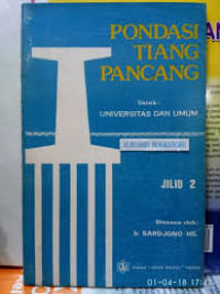 Pondasi Tiang Pancang (Jilid 2)