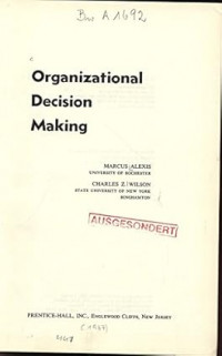 Organizational decision making