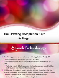 The Drawing Completion Test