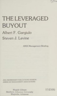 The leveraged buyout