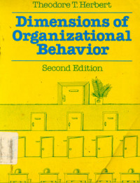 Dimensions of organizational behaviour 2nd ed.