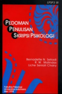 Pedoman penulisan skripsi psikologi